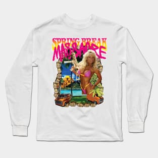 SPRING BREAK MASSACRE front and back Long Sleeve T-Shirt